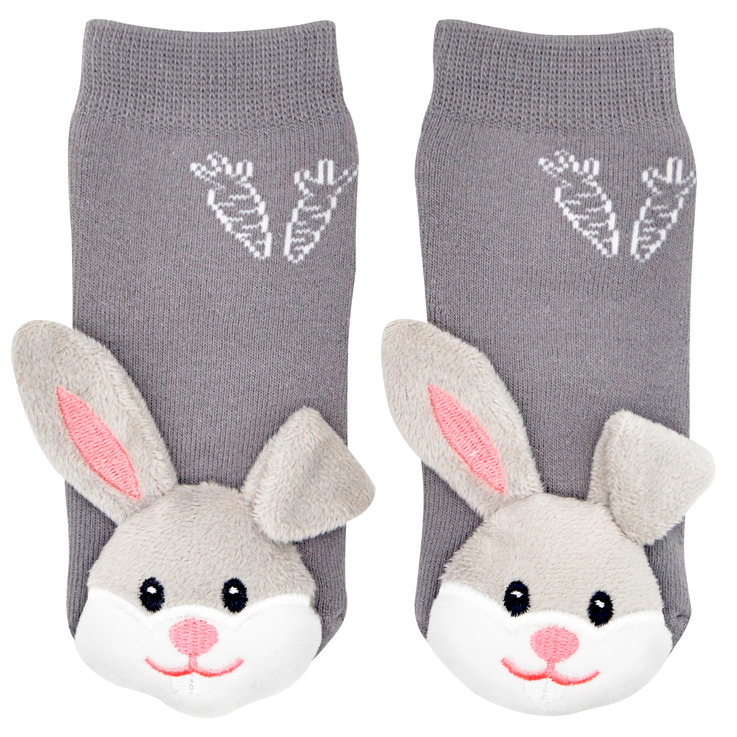 Bunny Boogie Toes Rattle Socks