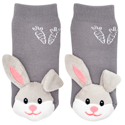 Bunny Boogie Toes Rattle Socks