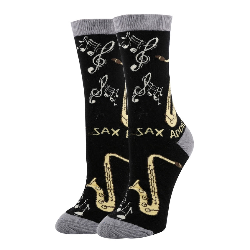 SAX ADDICT WOMEN'S CREW