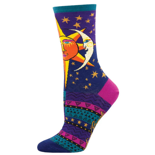 SUN AND MOON LAUREL BURCH DESIGN WOMEN'S CREW