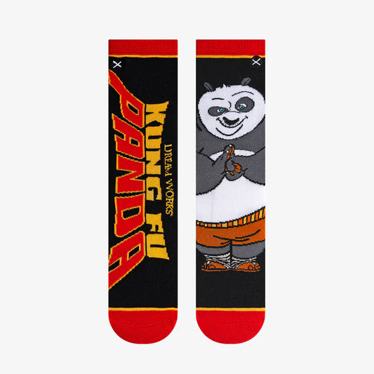 KUNG FU PANDA SPLIT BIG KIDS CREW SOCKS