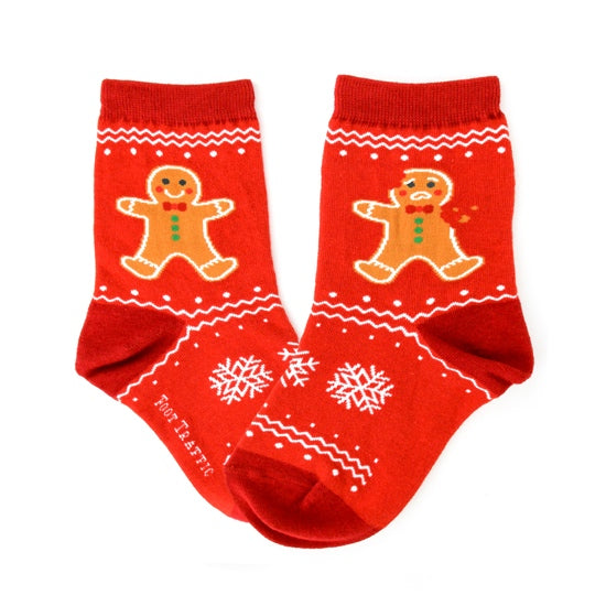 Children's Gingerbread Socks