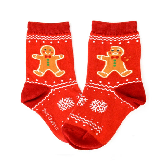 Children's Gingerbread Socks