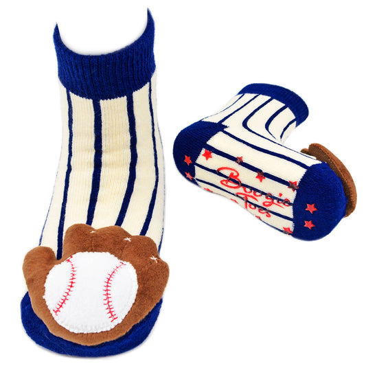 Baseball Boogie Toes Rattle Socks