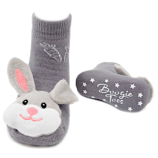 Bunny Boogie Toes Rattle Socks