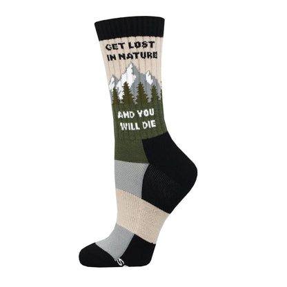 GET LOST IN NATURE MERINO WOOL WOMEN'S CREW