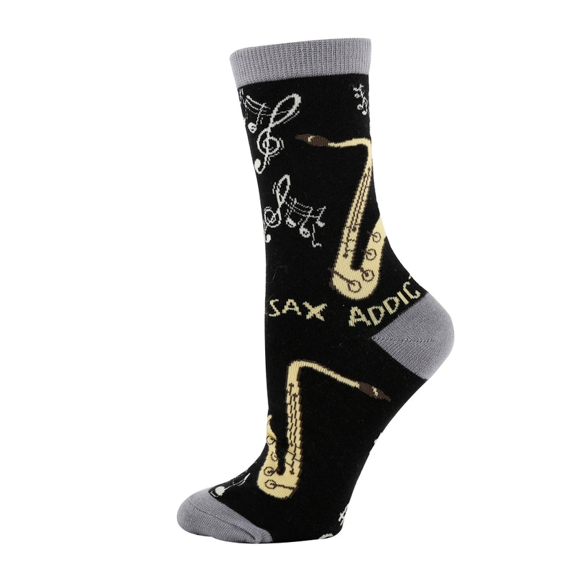 SAX ADDICT WOMEN'S CREW