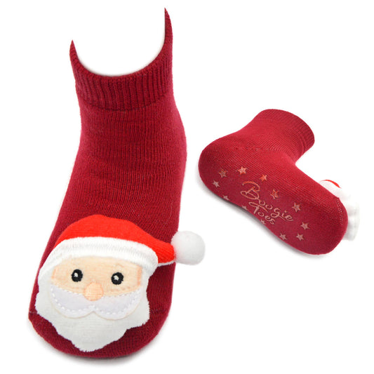 Santa - Christmas Boogie Toes Rattle Socks