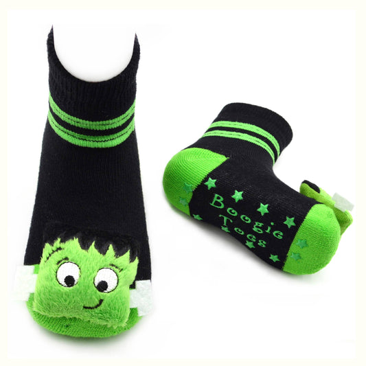 Frankenstein Halloween Boogie Toes Rattle Socks